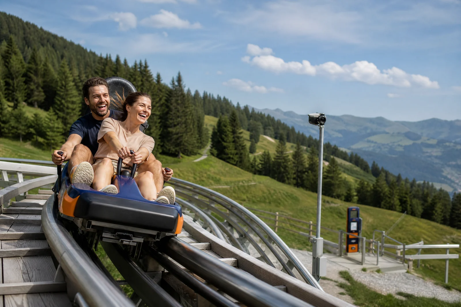 Sommerrodelbahn mit ActionPic On-Ride-Fotosystem
